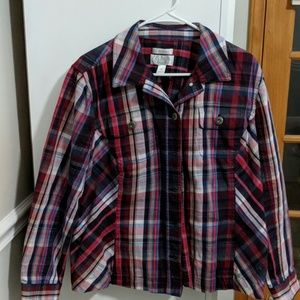 CJ Banks plaid jacket